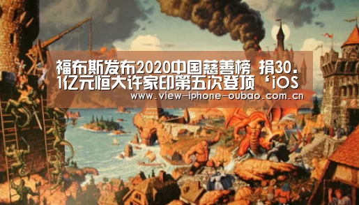 福布斯发布2020中国慈善榜 捐30.1亿元恒大许家印第五次登顶‘iOS下载’(图1) 官方应用